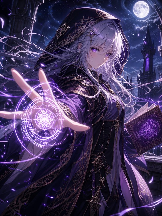 妻社动漫-魔法少女黑月传说 · 动漫短片